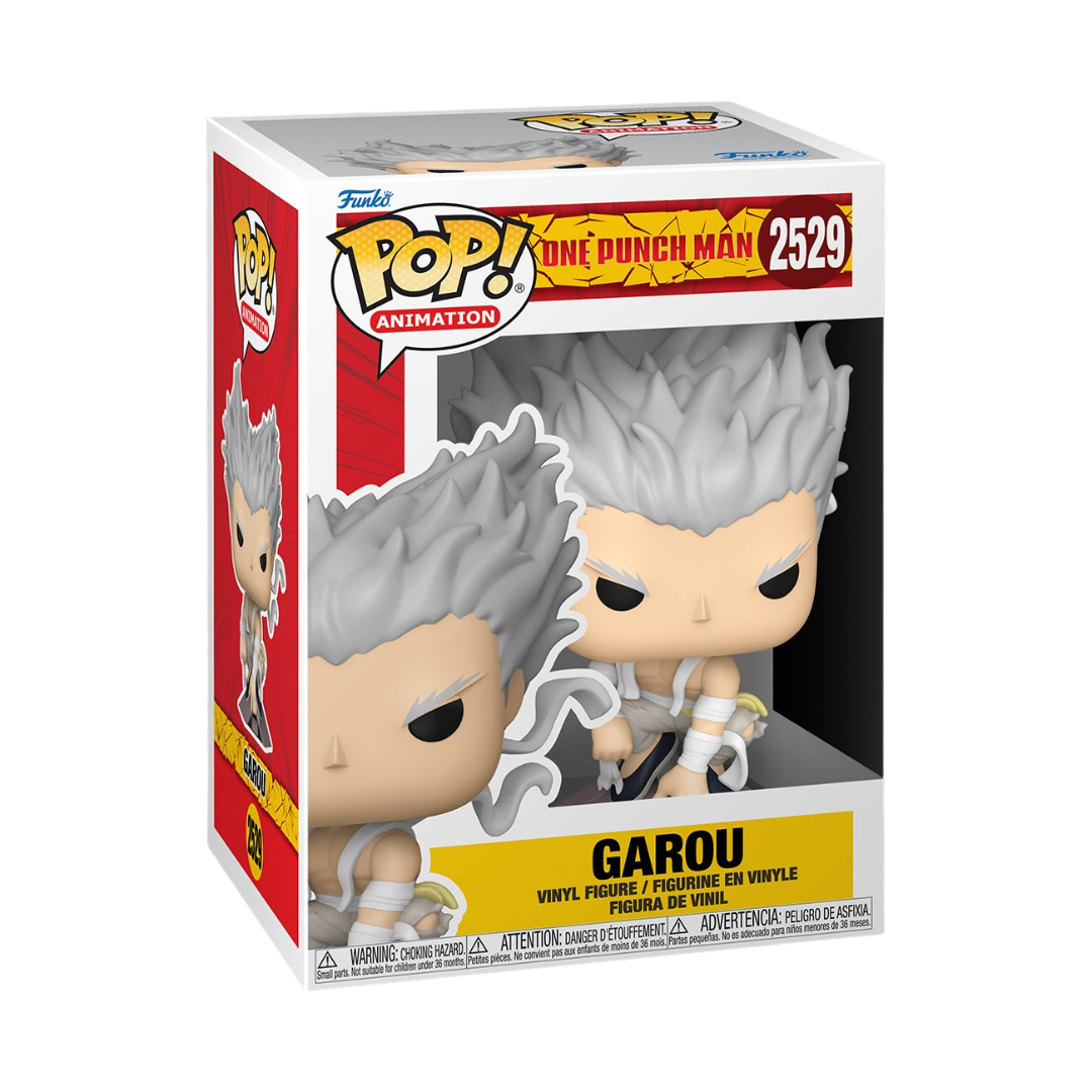Funko Pop! Anime: One Punch Man - Saitama / Genos / Garou / Speed-O'-Sound Sonic / Terrible Tornado *PREORDER*