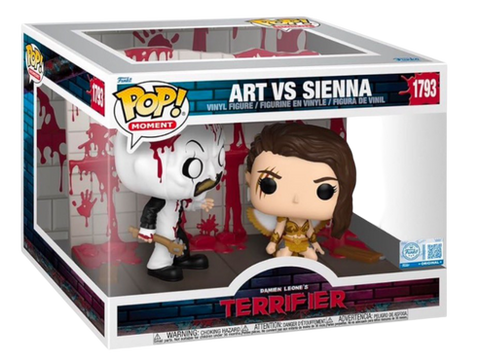 Funko Pop! Movies: Terrifier - Art Vs. Sienna #1793 (Exclusive) *PREORDER*