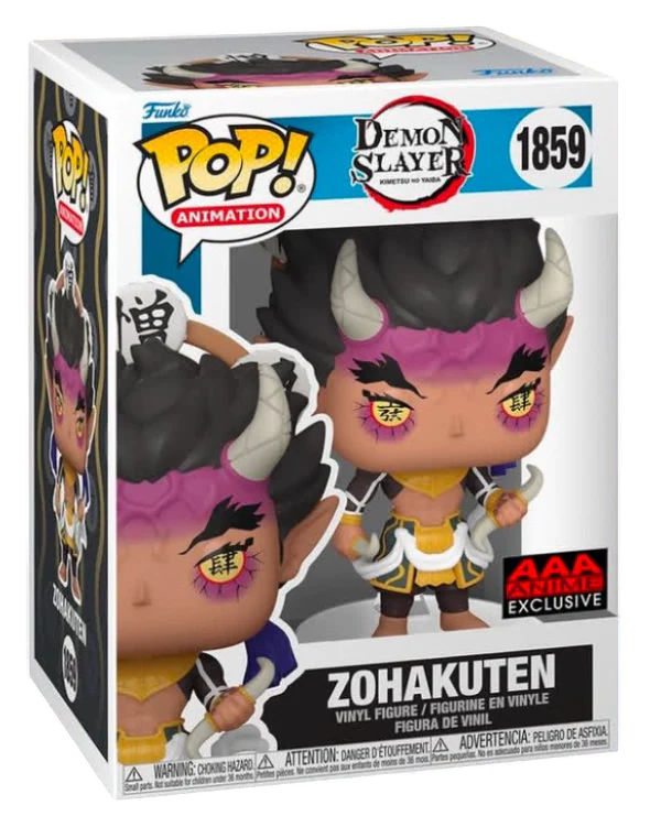 Funko Pop! Anime: Demon Slayer - Zohakuten #1859 [AAA Anime Exclusive] *PREORDER*