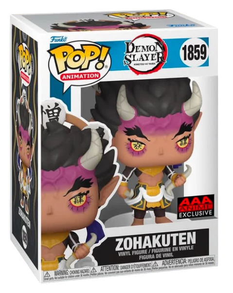 その他 PoP Funko Pop! Anime: Demon Slayer - Zohakuten #1859 [AAA Anime