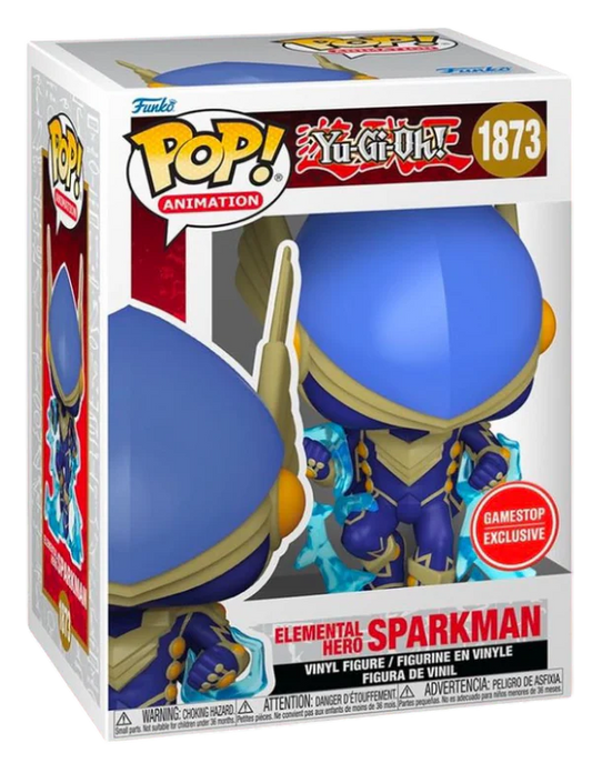 Funko Pop! Anime: Yu-Gi-Oh - Elemental Hero Sparkman #1873 [GameStop Exclusive] *PREORDER*