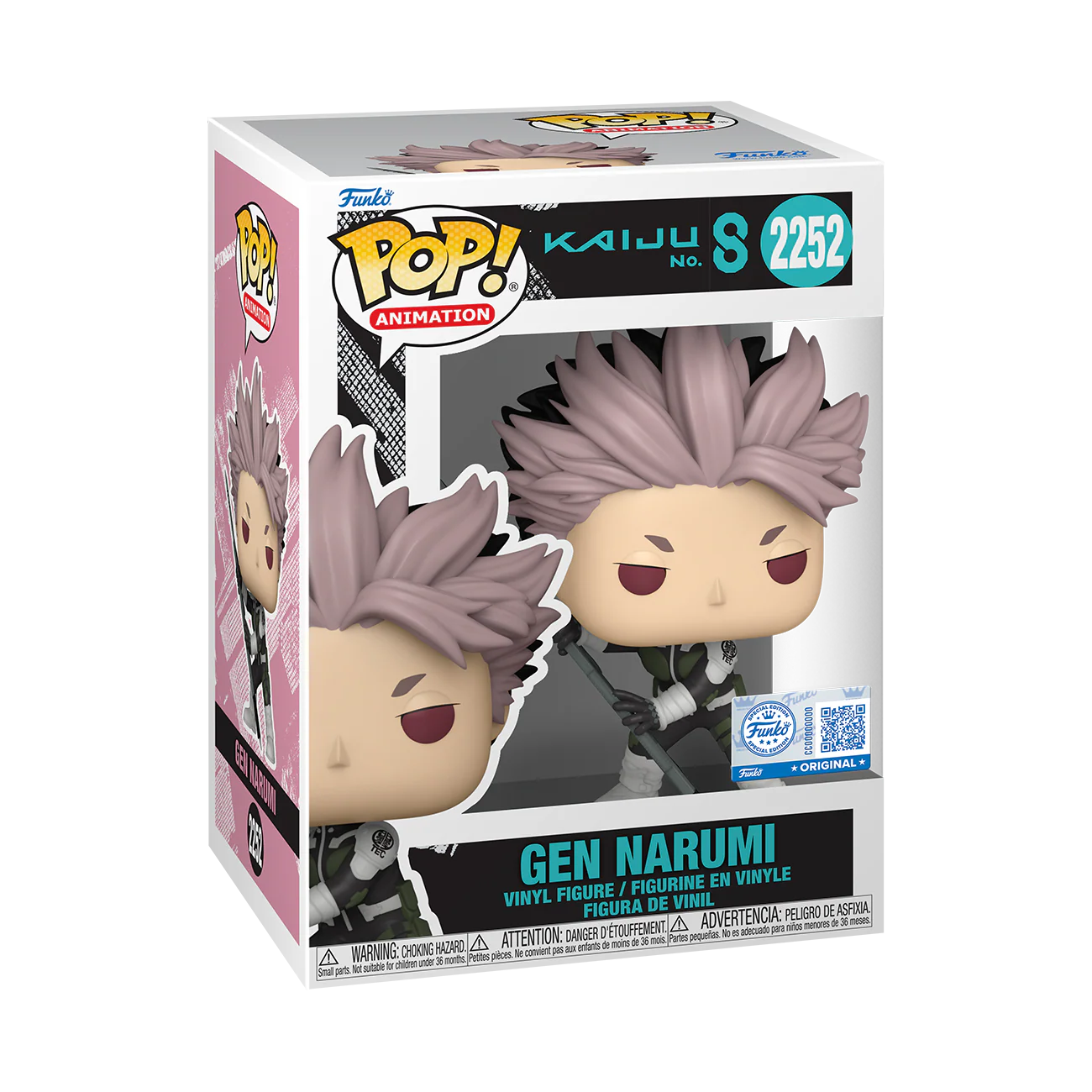 Funko Pop! Anime: Kaiju No. 8 - Gen Narumi #2252 [Funko Special Edition] *PREORDER*