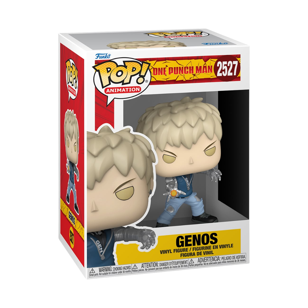 Funko Pop! Anime: One Punch Man - Saitama / Genos / Garou / Speed-O'-Sound Sonic / Terrible Tornado *PREORDER*