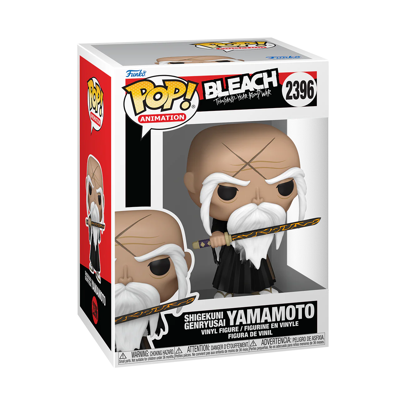 Funko Pop! Anime: Bleach (Thousand Years Blood War) - Ichigo Kurosaki / Renji Abarai / Uryu Ishida / Yhwach / Yamamoto / Shunsui Kyoraku *PREEORDER*