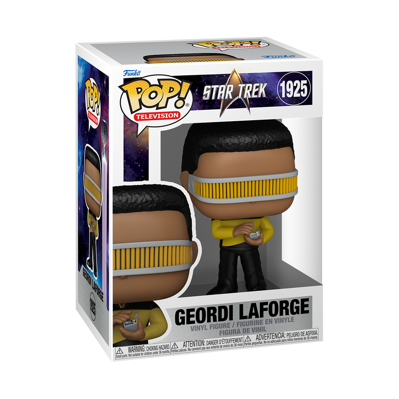 Funko Pop! Movies: Star Trek - The Doctor / Seven Of Nine (Metallic) / Worf / Geordi LaForge / Benjamin Sisko *PREORDER*