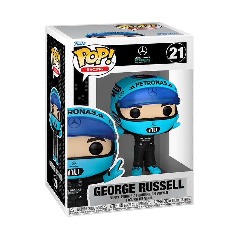Funko Pop! Sports: Racing - Rides! George Russell / Rides! Kimi Antonelli / George Russell *PREORDER*