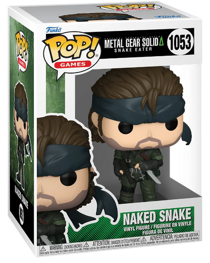 Funko Pop! Games: Metal Gear Solid Snake Eater - Naked Snake #1053 / The Boss #1054