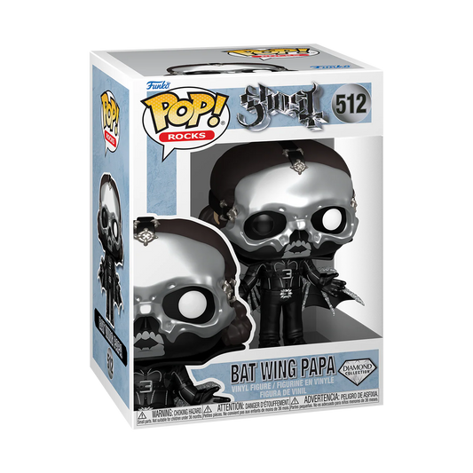 Funko Pop! Music: Ghost - Bat Wing Papa (Diamond Glitter) #512 *PREORDER*