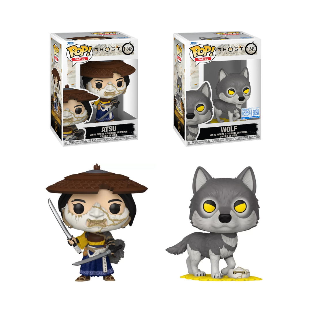Funko Pop! Games: Ghost Of Yotei - Atsu / Wolf [Funko Special Edition] *PREORDER*