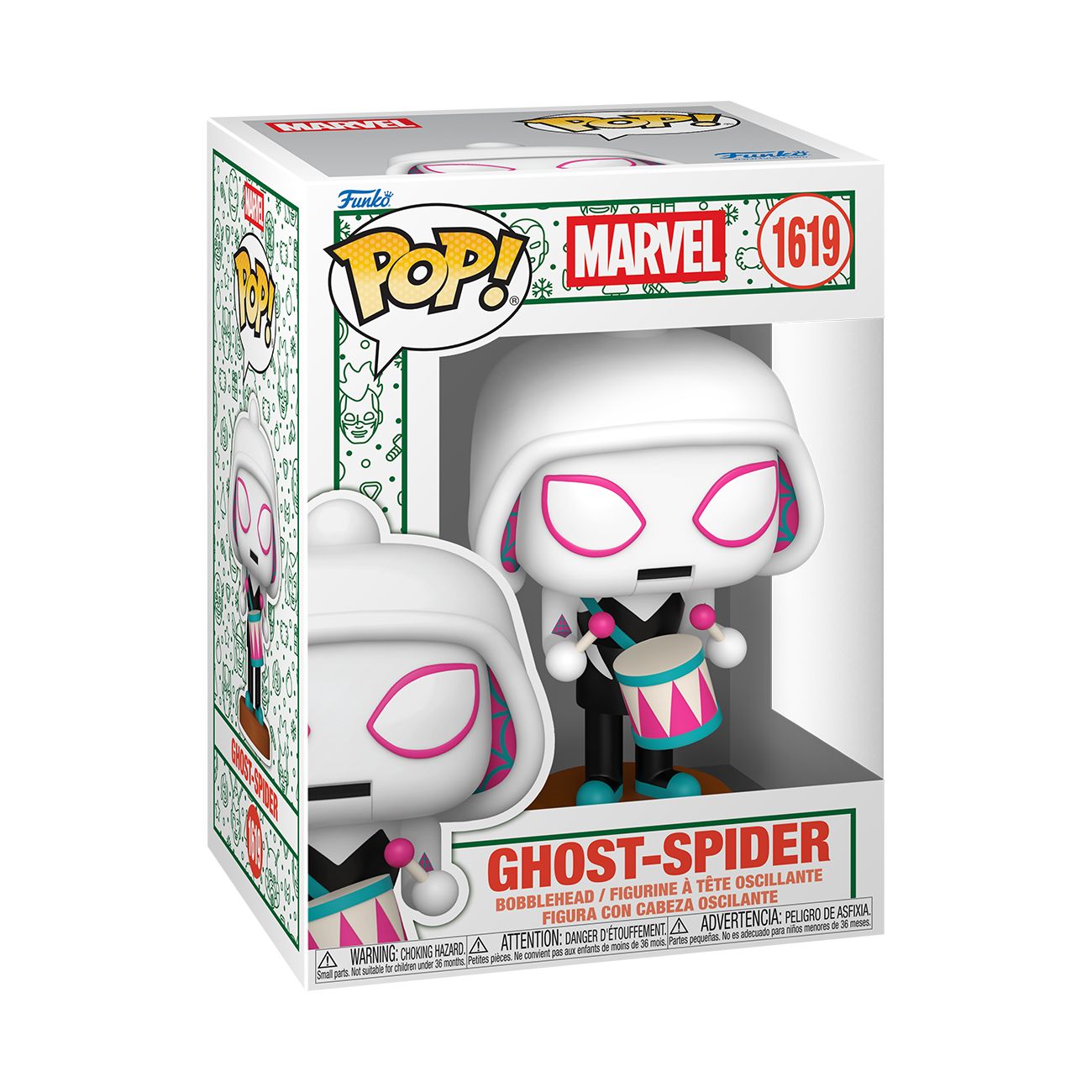 Funko Pop! Marvel: Spider-Man (Nutcracker) - Spider-Man / Miles Morales / Ghost-Spider / Green Goblin *PREORDER*