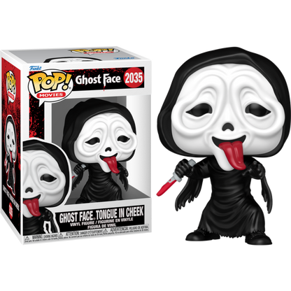 Funko Pop! Movies: Horror - Ghost Face (Tongue In Cheek) #2035 *PREORDER*