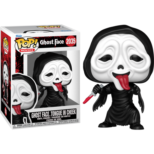 Funko Pop! Movies: Horror - Ghost Face (Tongue In Cheek) #2035 *PREORDER*