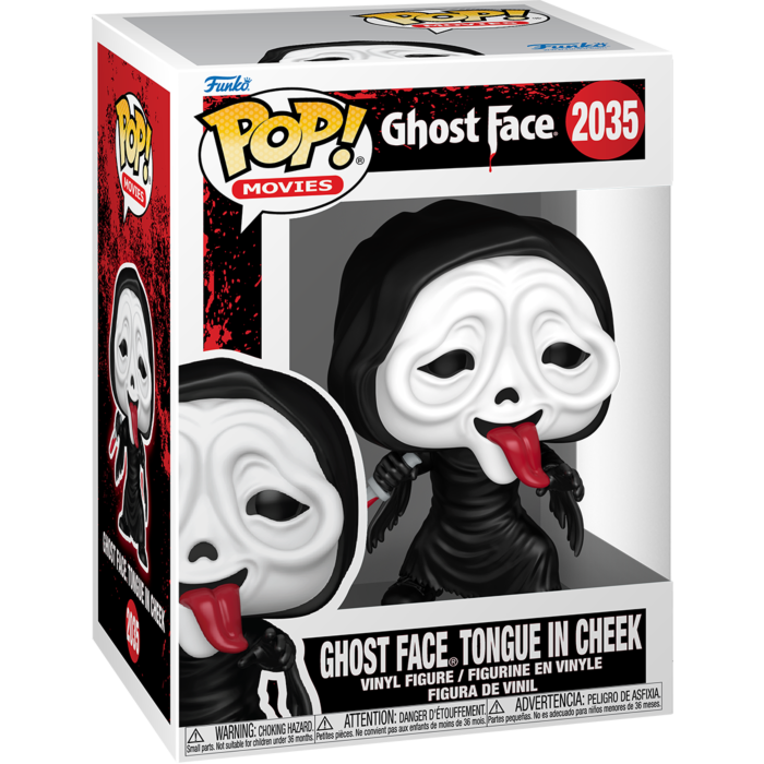 Funko Pop! Movies: Horror - Ghost Face (Tongue In Cheek) #2035 *PREORDER*