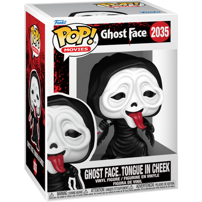 Funko Pop! Movies: Horror - Ghost Face (Tongue In Cheek) #2035 *PREORDER*