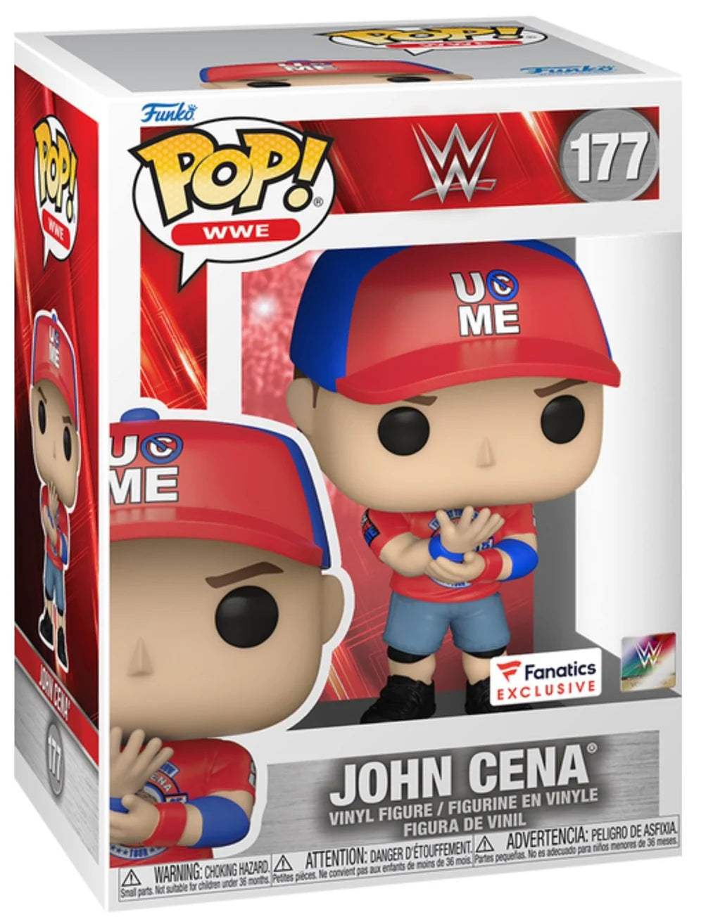 Funko Pop! Sports: WWE - John Cena #177 [Fanatics Exclusive]