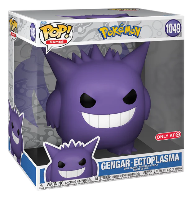Funko Pop! Games: Pokemon - Jumbo 10" Gengar #1049 [Target Exclusive] *PREORDER*