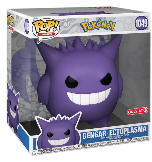 Funko Pop! Games: Pokemon - Jumbo 10" Gengar #1049 [Target Exclusive] *PREORDER*