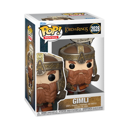 Funko Pop! Movies: Lord Of The Rings - Gimli (Nobody Tosses A Dwarf) #2028