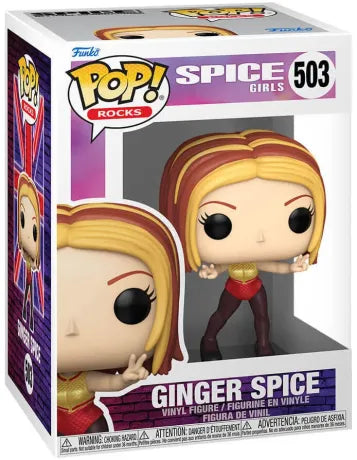 Funko Pop! Music (Rocks): Spice Girls - Baby Spice / Ginger Spice / Scary Spice / Sporty Spice / Posh Spice *PREORDER*