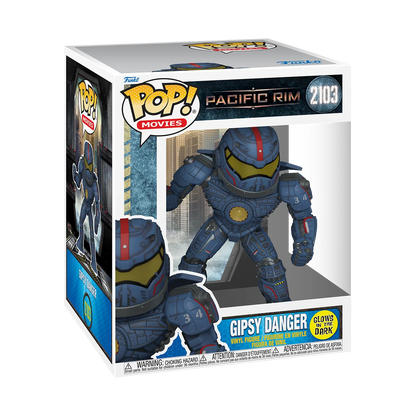 Funko Pop! Movies: Pacific Rim - Raleigh Becket / Marshal Pentecost / Gipsy Danger [GITD] / Striker Eureka / Knifehead *PREORDER*
