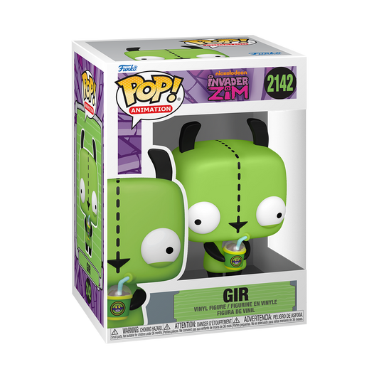 Funko Pop! Animation: Invader Zim - Gir (Dog Disguise) / Zim (Laughing)