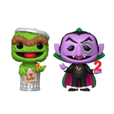 Funko Pop! Sesame Street - The Count / Oscar the Grouch with Slimey *PREORDER*