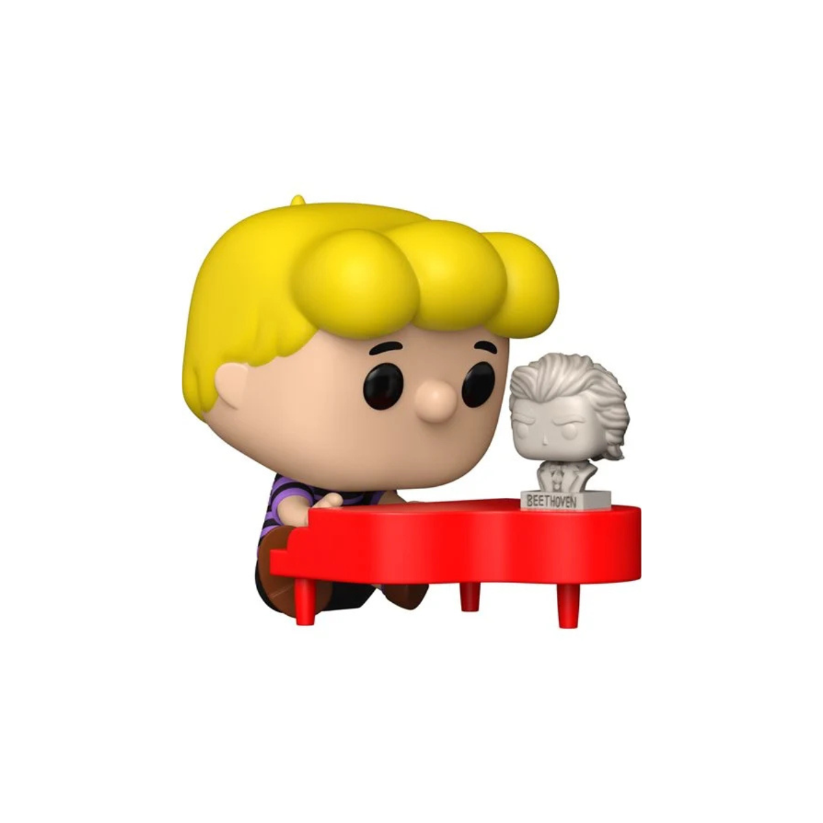 Funko Pop! Peanuts - Deluxe Schroeder Playing Piano / Plus Lucy with Doctor Stand / Franklin with Ball / Pigpen