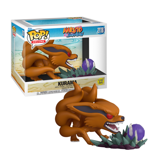 Funko Pop! Anime: Naruto Shippuden - Deluxe Kurama [GITD] #2118