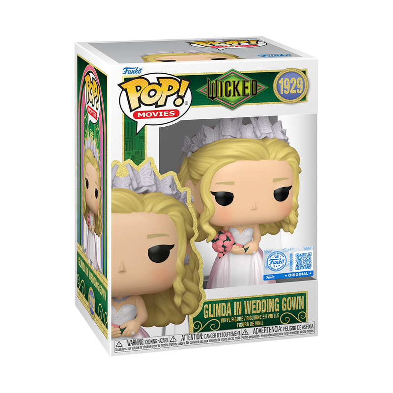 Funko Pop! Movies: Wicked For Good - Dorothy / Scarecrow / Elphaba with Grimmerie / Glinda (Blue Gown) / Glinda (Wedding Gown)