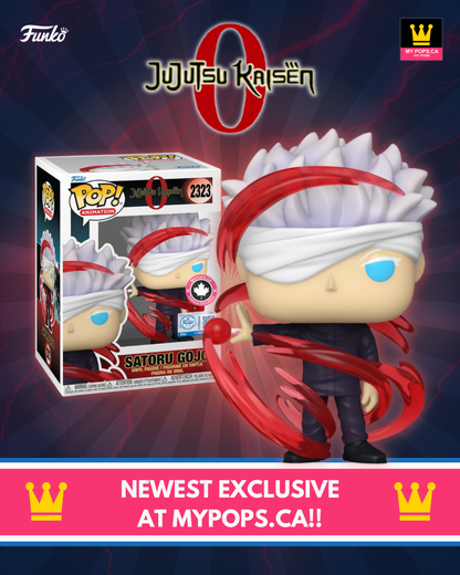 Funko Pop! Anime: Jujutsu Kaisen 0 - Satoru Gojo (Cursed Technique Reversal: Red) #2323 [MyPops Canada Exclusive] *PREORDER*