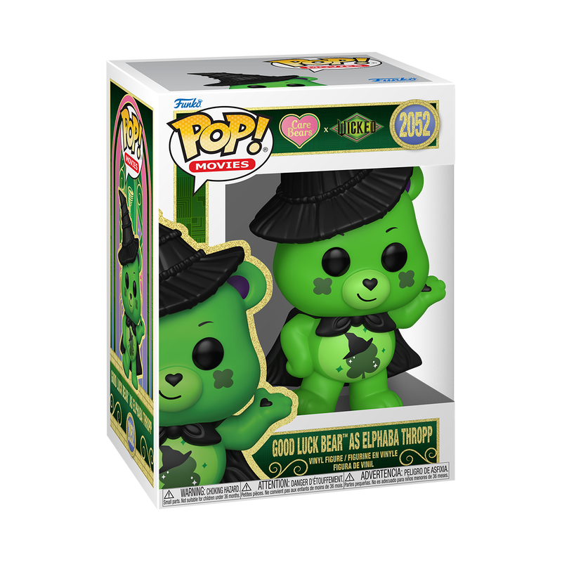 Funko Pop! Care Bears x Wicked - Grumpy Bear (Tin Man) / Tenderheart (Cowardly Lion) / Funshine (Scarecrow) / Love-A-Lot (Glinda) / Good Luck (Elphaba) *PREORDER*