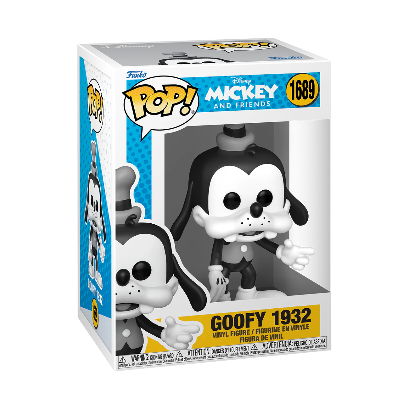 Funko Pop! Disney: Goofy Through The Ages - 1932 / 1944 / 1963 / 1992 / 2019 *PREORDER*