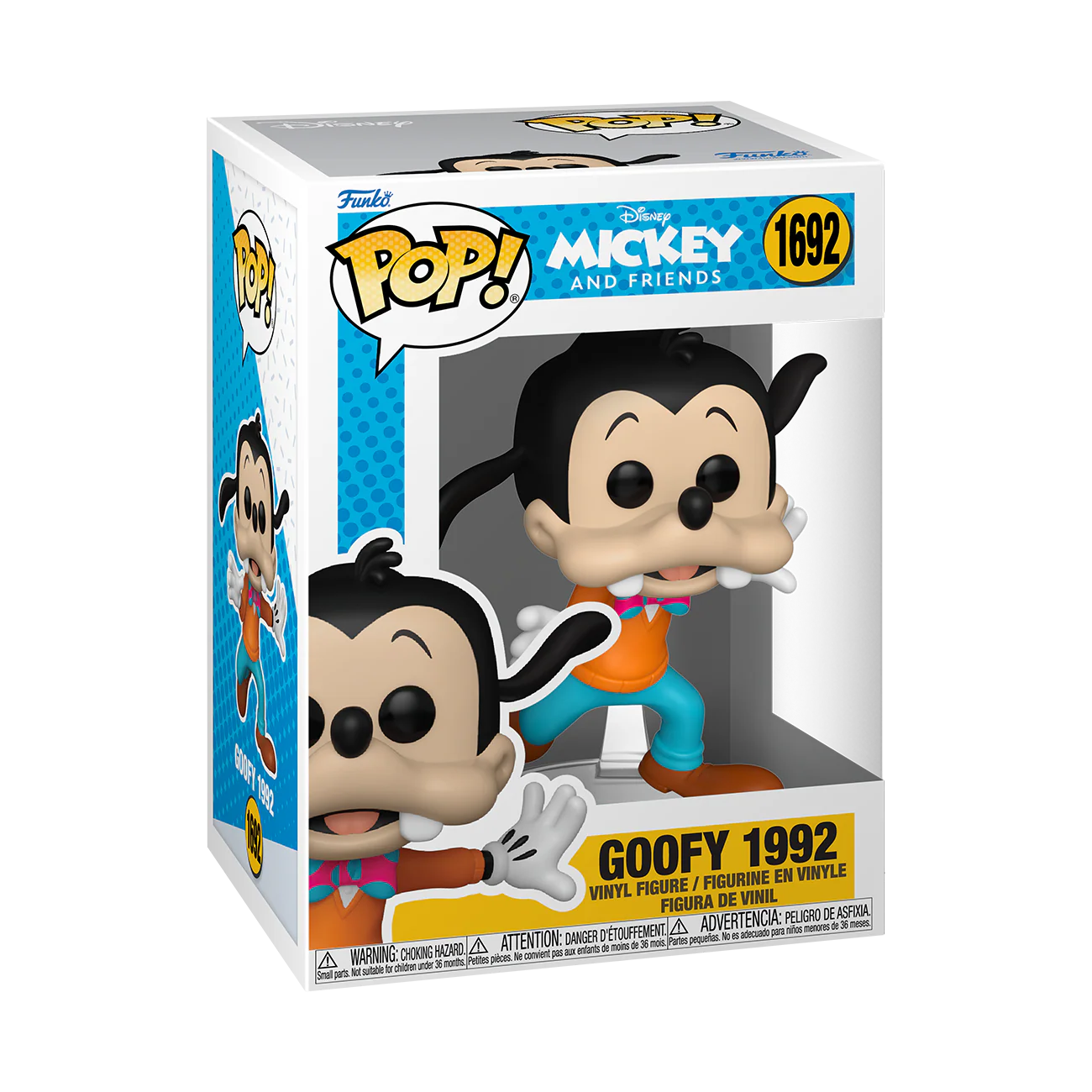 Funko Pop! Disney: Goofy Through The Ages - 1932 / 1944 / 1963 / 1992 / 2019 *PREORDER*