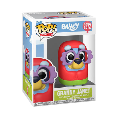 Funko Pop! Animation: Bluey - Granny Rita / Granny Gladys / Bandit / Granny Janet / Queen Chilli / Sleepytime Bingo / Bluey / Jumbo! 10" Bluey *PREORDER*