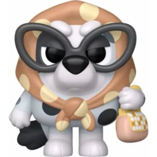 Funko Pop! Animation: Bluey - Muffin Flamingo Queen / Granny Gladys (Flocked) / Granny Janet And Granny Rita 2pk *PREORDER*