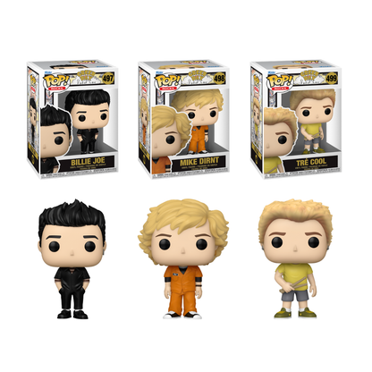 Funko Pop! Music: Green Day (Basket Case) - Billie Joe / Mike Dirnt / Tre Cool *PREORDER*