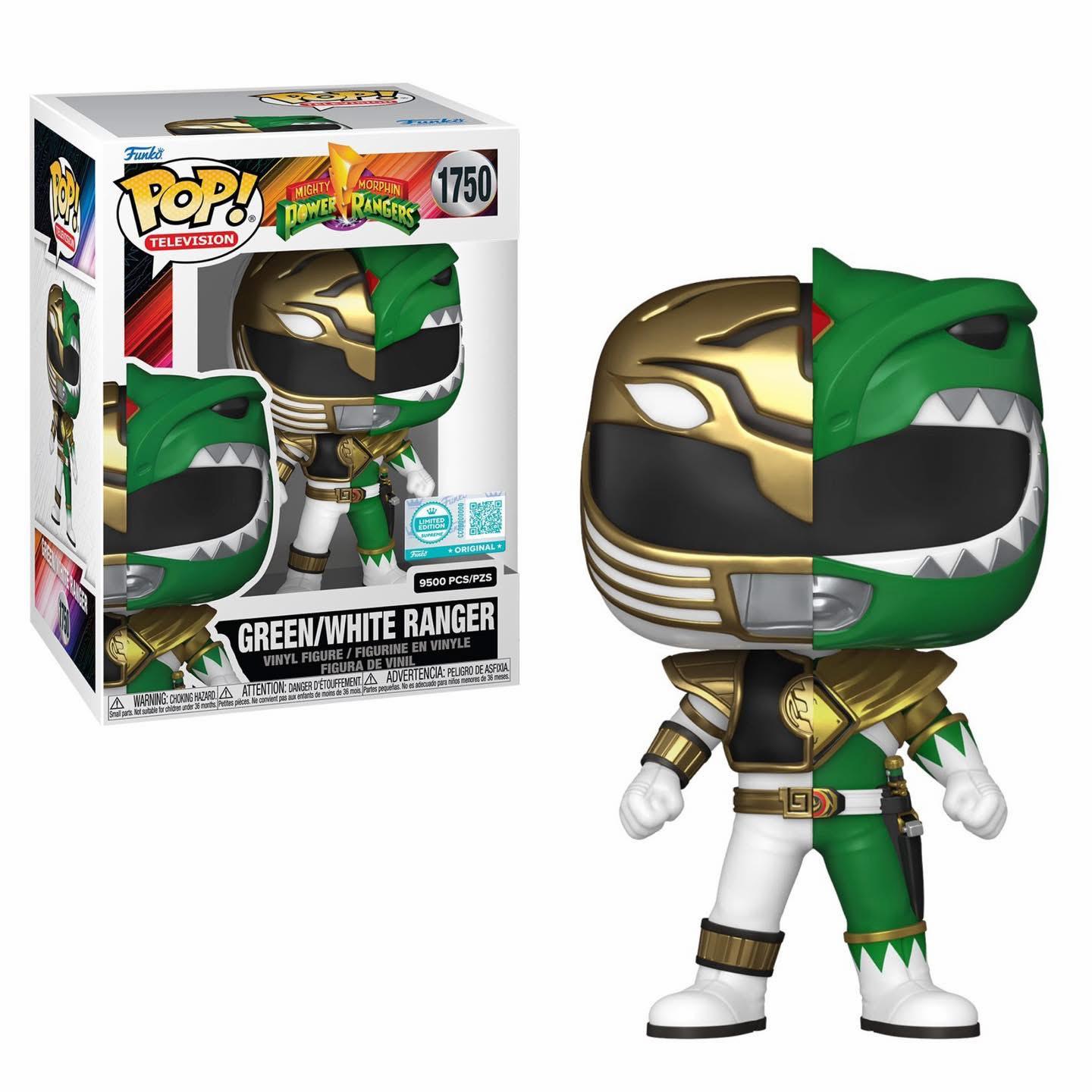 Funko Pop! Television: Power Rangers - Green / White Ranger #1750 [Funko Limited Edition - 9,500pcs]