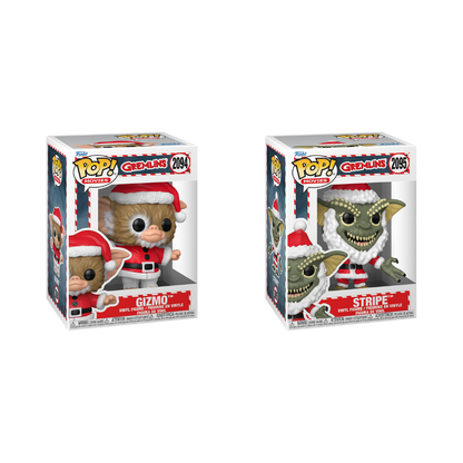 Funko Pop! Movies: Gremlins (Holiday) - Gizmo / Stripe *PREORDER*