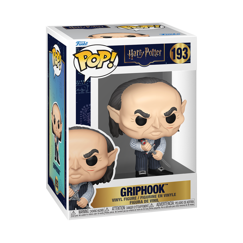 Funko Pop! Movies: Harry Potter - Harry Potter / Neville Longbottom / Serverus Snape with Patronus / Aberforth Dumbledore / Ariana Dumbledore / Griphook / Helena Ravenclaw (Translucent Blue - GITD) *PREORDER*