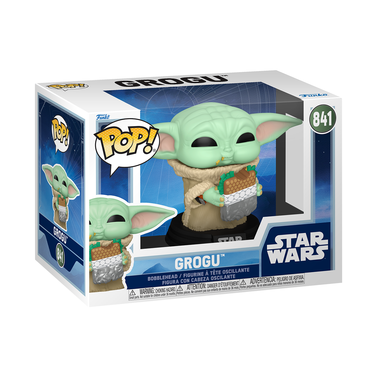 Funko Pop! Star Wars: The Mandalorian & Grogu - Grogu (with Food) #841