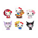 Funko Pop! Sanrio: Hello Kitty And Friends - Hello Kitty #135 / Hello Kitty On Rocking Horse / Hello Kitty (Cow) / Kuromi (Cow) / Hello Kitty (with Balloons) / Kuromi #143 *PREORDER*