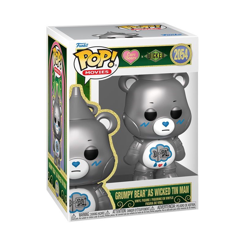 Funko Pop! Care Bears x Wicked - Grumpy Bear (Tin Man) / Tenderheart (Cowardly Lion) / Funshine (Scarecrow) / Love-A-Lot (Glinda) / Good Luck (Elphaba) *PREORDER*