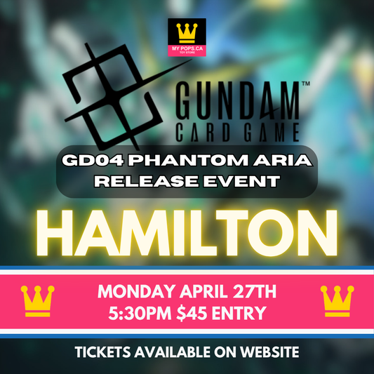 Gundam GD04 Phantom Aria Release Event (Hamilton) - Monday, April 27th @ 5:30PM