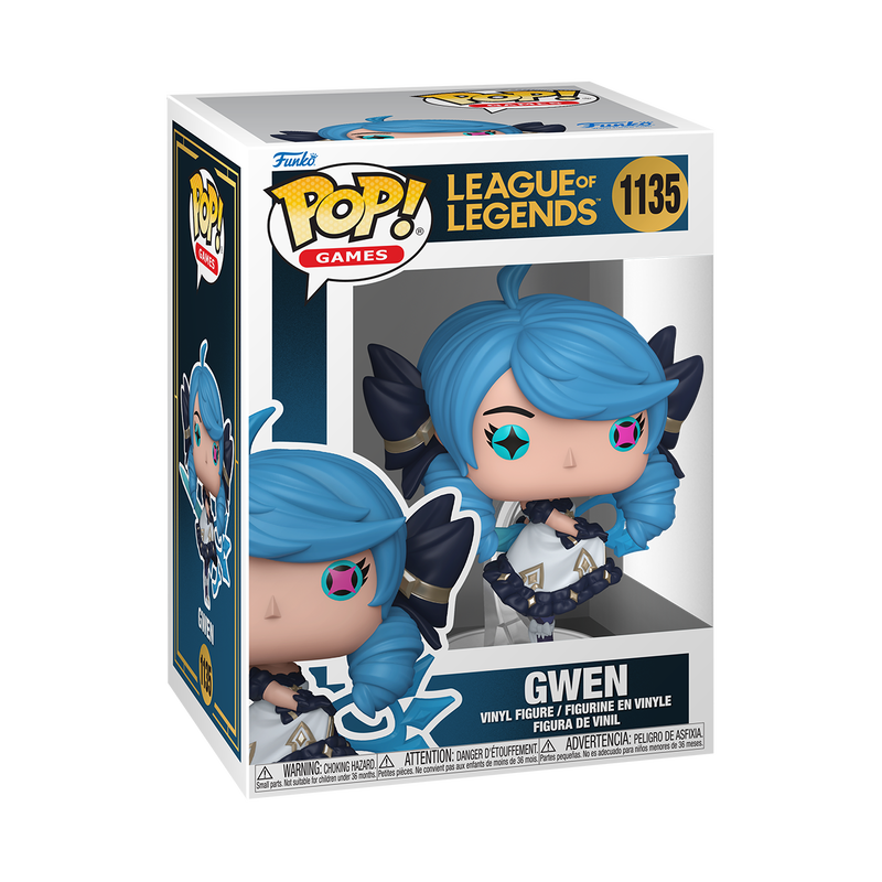Funko Pop! Games: League Of Legends - Gwen / Lux / Yasuo / Teemo