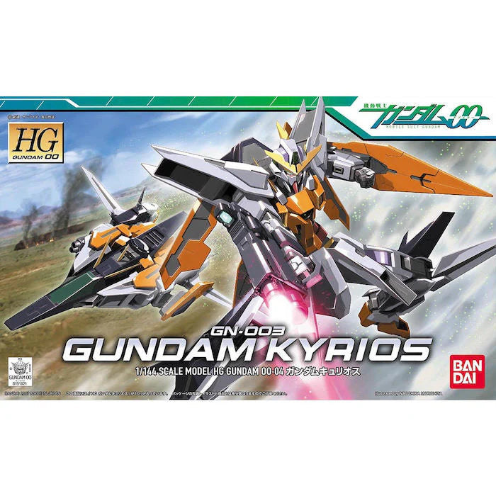 Gunpla - GN-003 Gundam Kyrios High Grade [HG] Gundam 00 1/144 Model Kit
