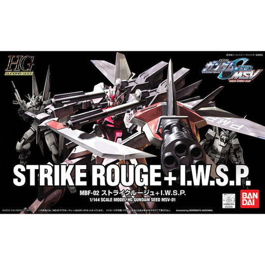 Gunpla - Strike Rouge + I.W.S.P. MBF-02 High Grade [HG] Gundam Seed 1/144 Model Kit