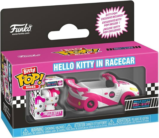 Funko Pop! Sanrio - Bitty Pop! Rides Hello Kitty In Racecar