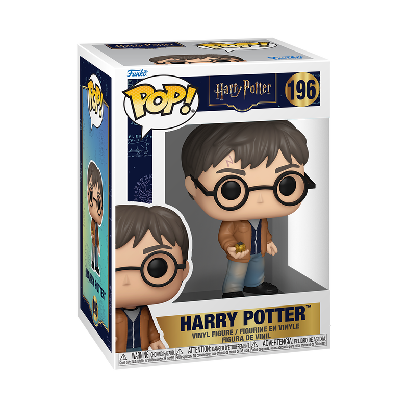 Funko Pop! Movies: Harry Potter - Harry Potter / Neville Longbottom / Serverus Snape with Patronus / Aberforth Dumbledore / Ariana Dumbledore / Griphook / Helena Ravenclaw (Translucent Blue - GITD) *PREORDER*