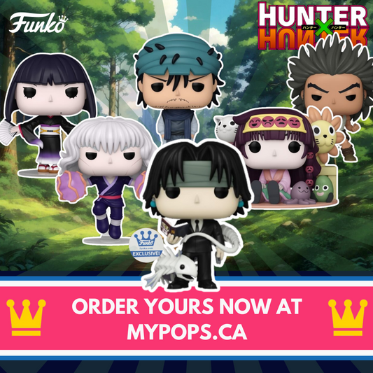 Funko Pop! Anime: Hunter X Hunter - Chrollo [Funko Shop Exclusive] / Uvogin / Ging / Kalluto / Silva / Deluxe Alluka Zoldyck