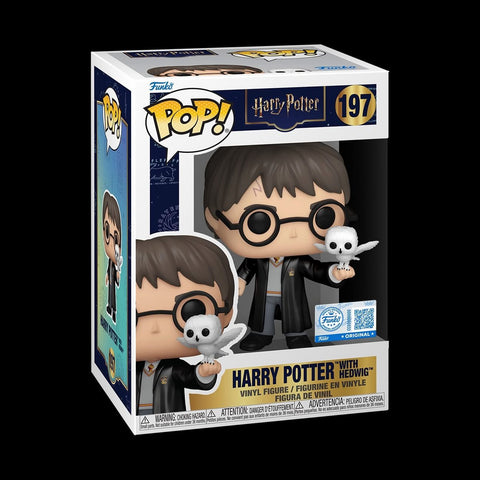 Funko Pop! Movies: Harry Potter - Harry Potter with Hedwig #197 [Funko Special Edition] *PREORDER*